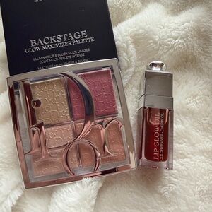 Dior Backstage Glow Maximizer and Lip Glow Oil, brand new!